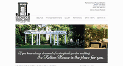 Desktop Screenshot of keltonhouseevents.com
